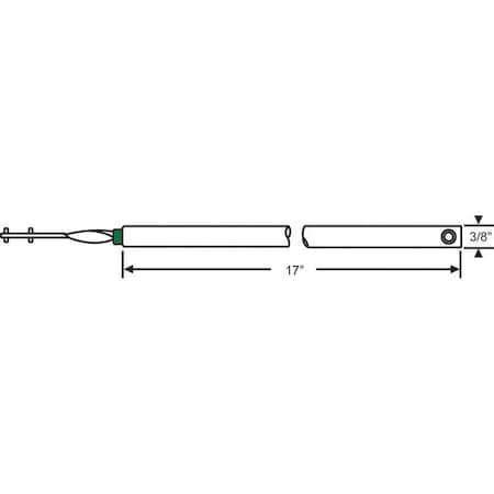 Strybuc 17in Tilt Tube Balance 83-17G